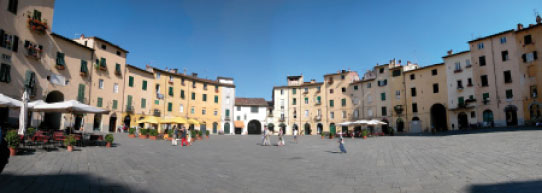 Lucca的圓形廣場