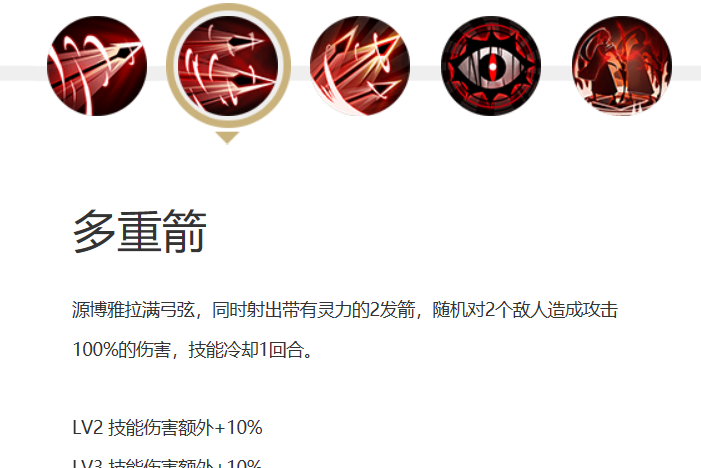 多重箭(陰陽師技能) 多重箭(陰陽師技能)