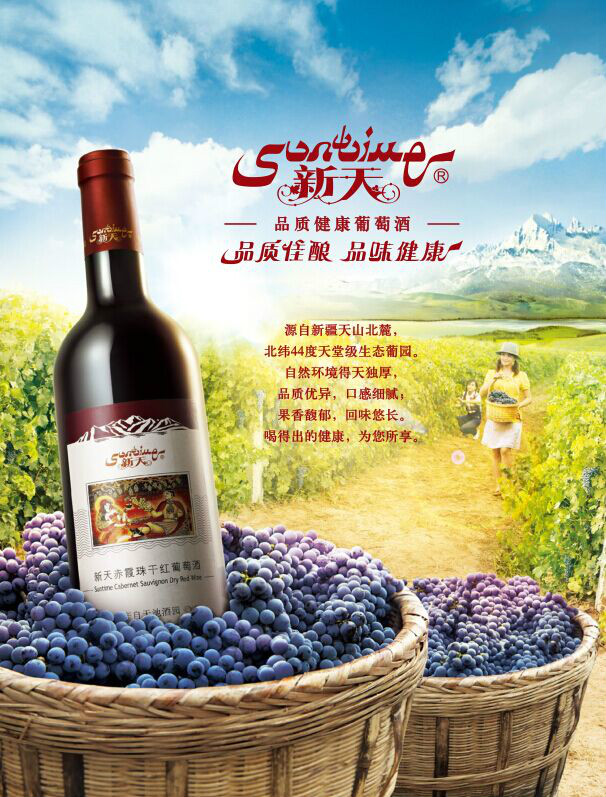 新疆天山北麓葡萄酒產區