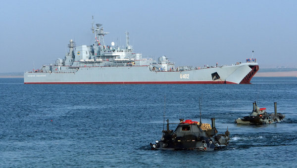 烏克蘭海軍康斯坦丁·奧利尚斯基號登入艦
