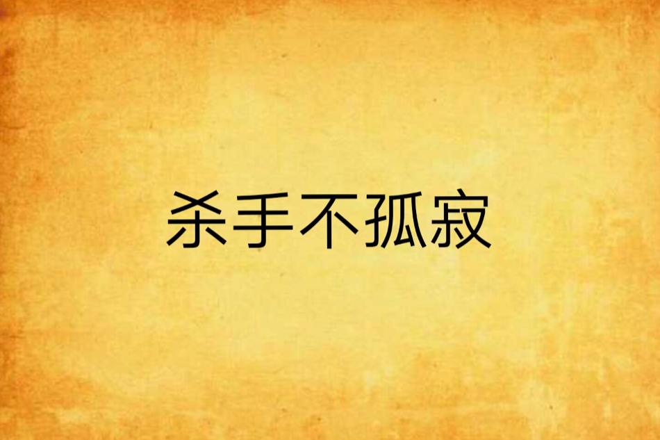 殺手不孤寂 殺手不孤寂
