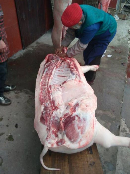 刨湯肉 刨湯肉