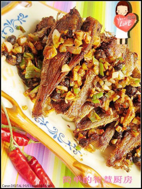 香辣豆豉酥魚 香辣豆豉酥魚