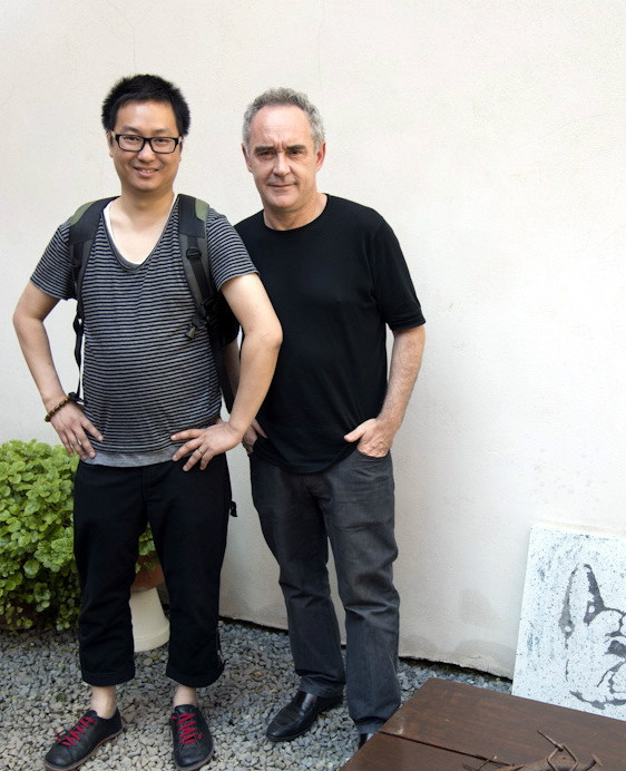Alan Hei與分子料理教父Ferran Adria