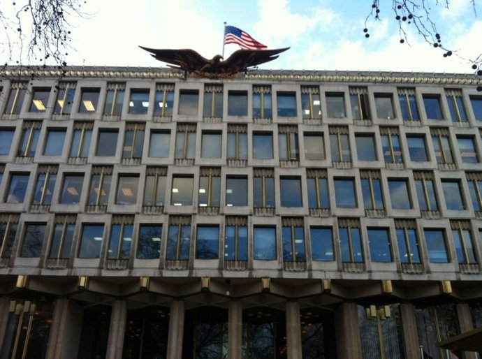 美國駐英國大使館