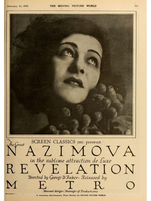 Revelation(美國1918年George D. Baker執導的電影) Revelation(美國1918年George D. Baker執導的電影)