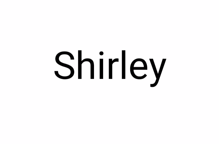 Shirley(英語辭彙)