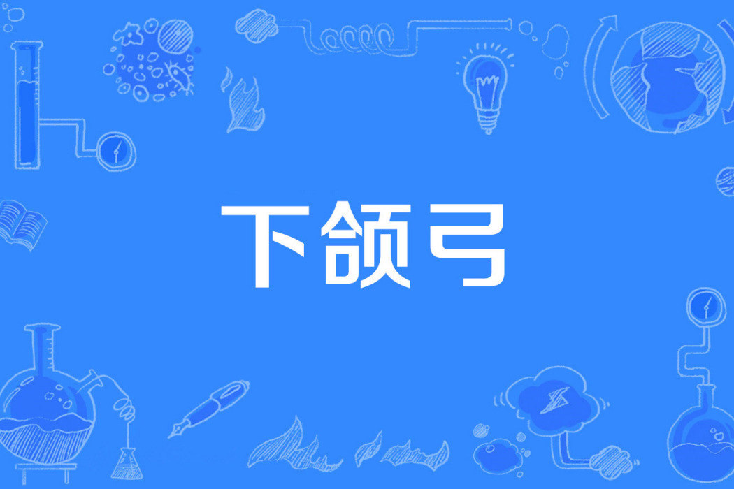 下頜弓 下頜弓