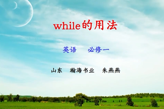 while的用法