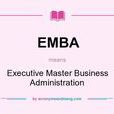 高級管理人員工商管理碩士(EMBA)