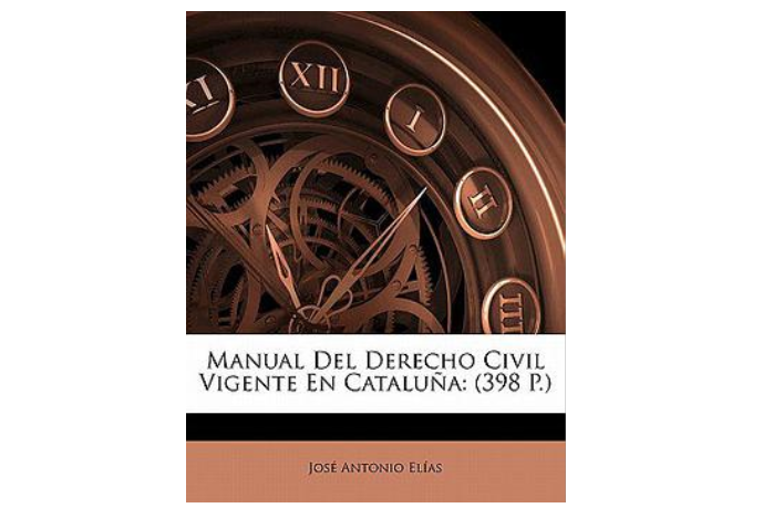 Manual del Derecho Civil Vigente En Catalu a Manual del Derecho Civil Vigente En Catalu a