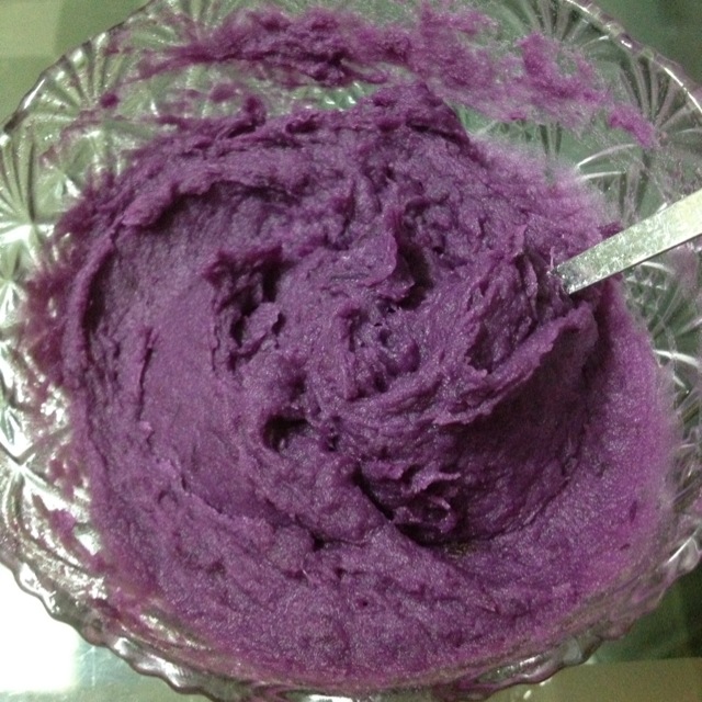 紫薯餡老婆餅