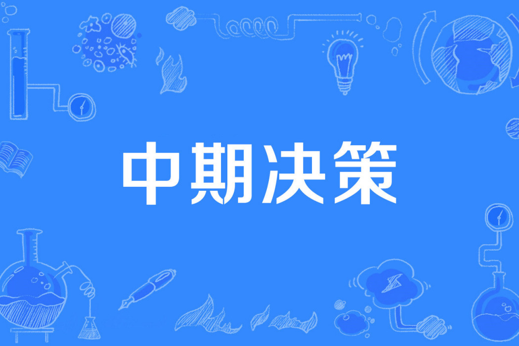 中期決策 中期決策