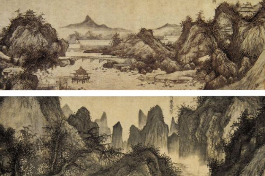 明王紱北京八景圖(北京八景圖) 明王紱北京八景圖(北京八景圖)