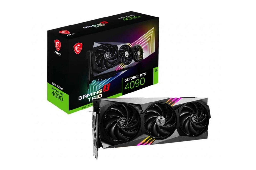 微星GeForce RTX 4090 GAMING X TRIO 24G 微星GeForce RTX 4090 GAMING X TRIO 24G