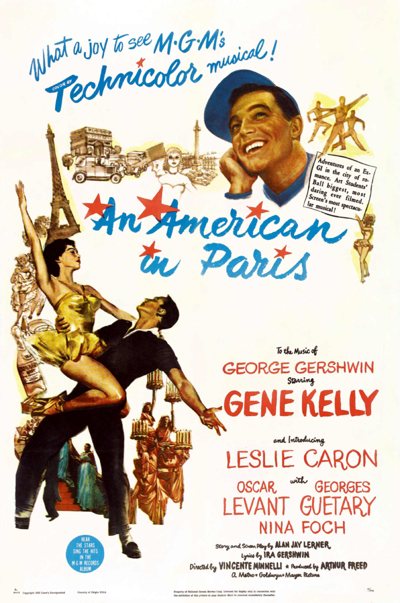 一個美國人在巴黎(美國1951年文森特·明奈利導演影片)
