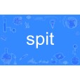 spit(英語單詞) spit(英語單詞)
