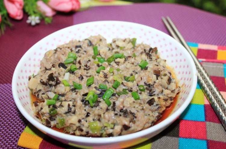 香菇蒸肉餅 香菇蒸肉餅