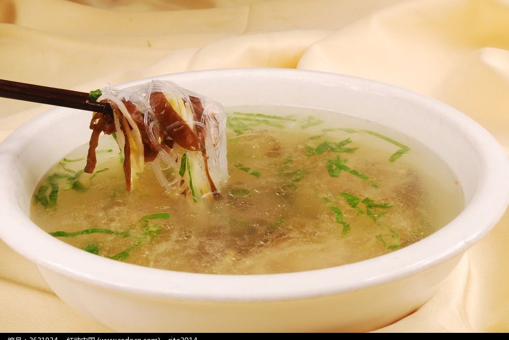 肉絲苔菜湯 肉絲苔菜湯