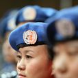 張君(執行聯合國“要人保衛”任務的中國維和警察) 張君(執行聯合國“要人保衛”任務的中國維和警察)