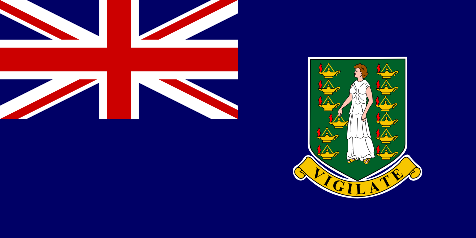 英屬維京群島旗幟