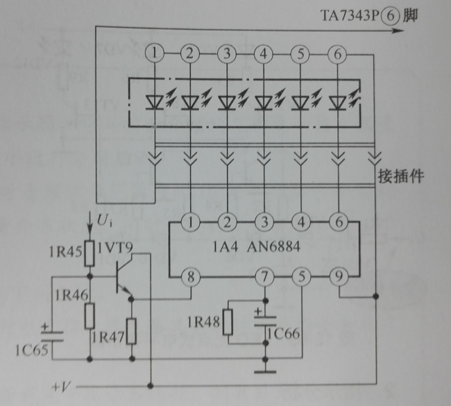 圖1-5 積體電路調諧電平指示器