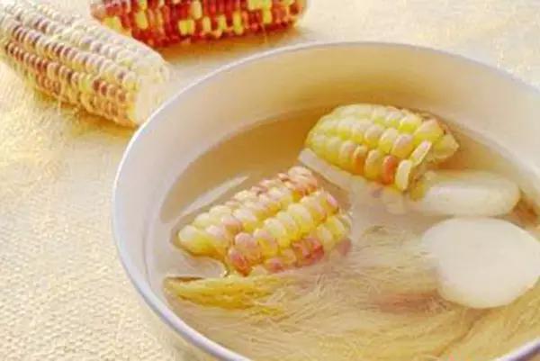 玉米須山藥湯