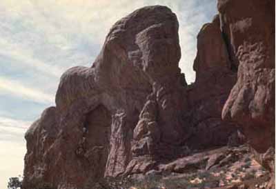 阿切斯國家公園的岩石