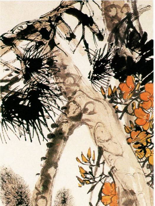 凌霄松鼠圖 凌霄松鼠圖