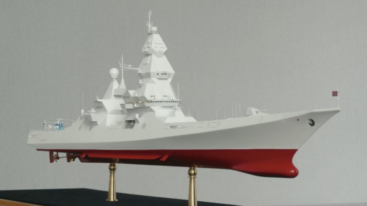 暴風級巡洋艦模型