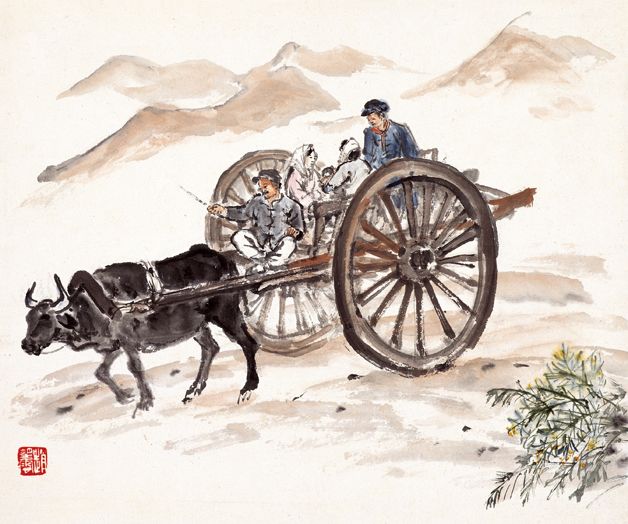 祁連山寫生14 祁連山寫生14