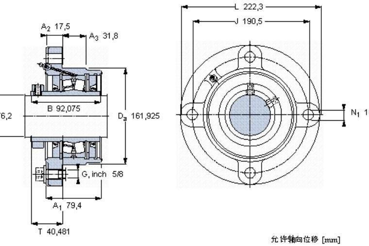 SKF FYRP3-3軸承 SKF FYRP3-3軸承