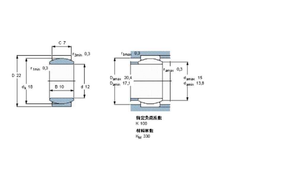 SKF GE12E軸承 SKF GE12E軸承