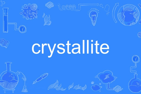 crystallite crystallite