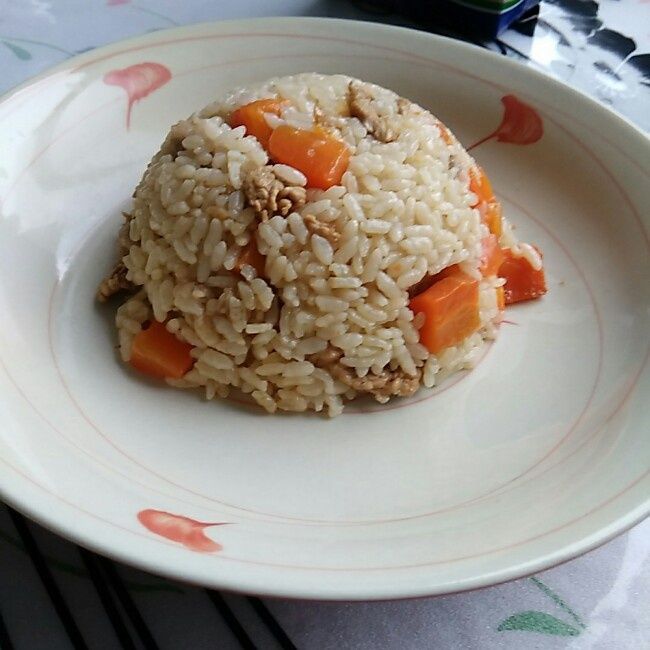 胡蘿蔔菜飯 胡蘿蔔菜飯
