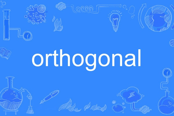 orthogonal