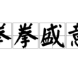 拳拳盛意 拳拳盛意