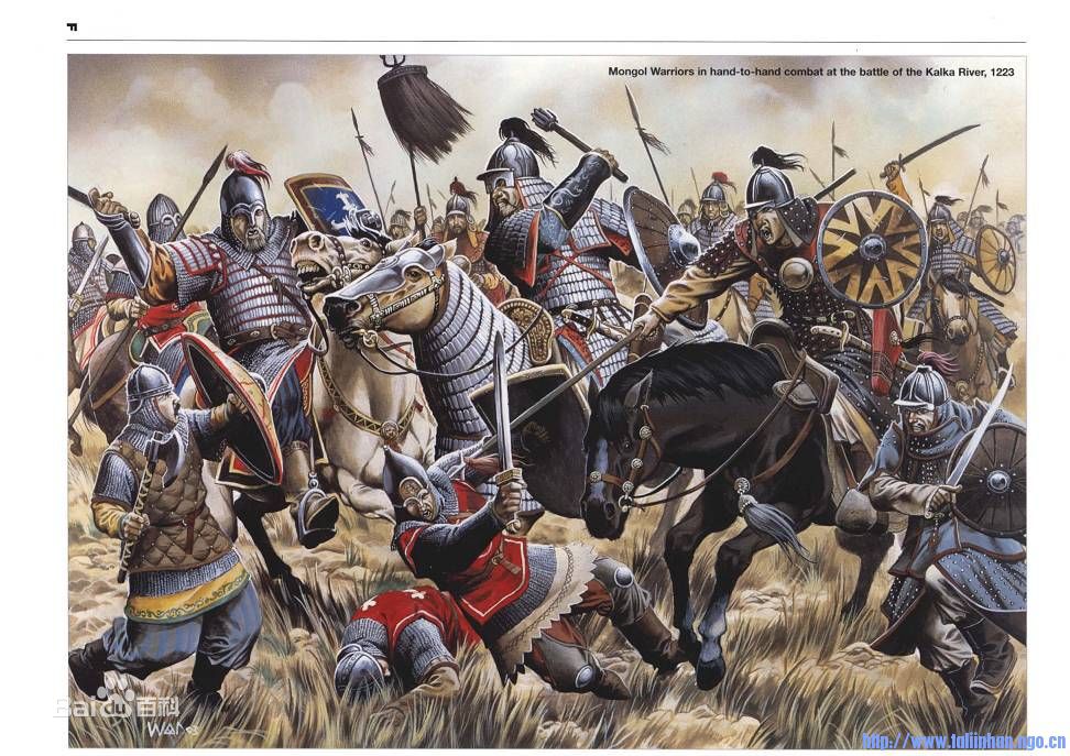 蒙古人征戰俄羅斯