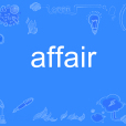 affair(英語單詞) affair(英語單詞)