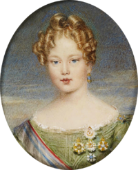 瑪麗亞二世，14歲，1833年