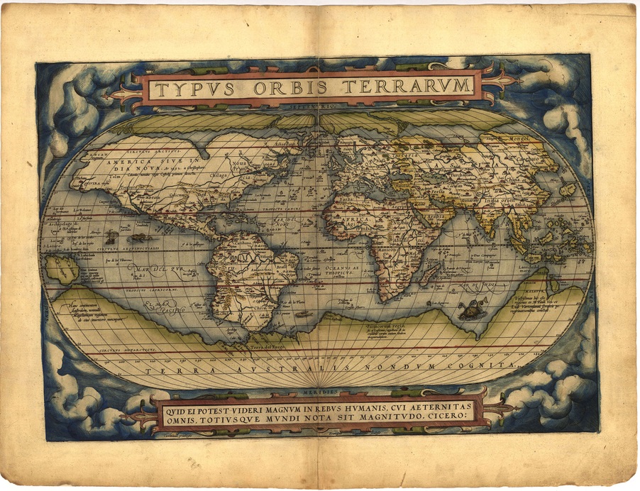 奧特柳斯的全球大觀（1570）