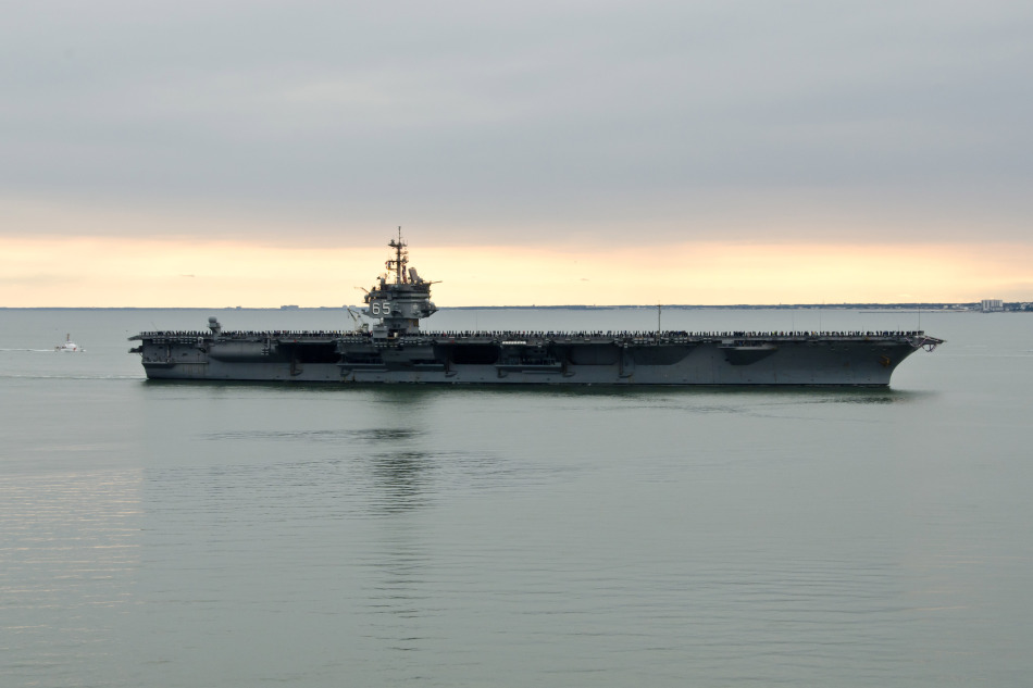 2012年11月4日，最後一次遠洋部署返航抵達諾福克