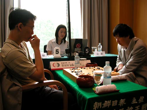 第八屆LG杯世界棋王戰首輪-俞斌對洪章植