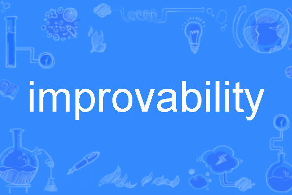 improvability improvability
