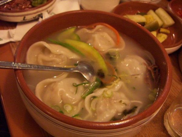 韓國素餃湯