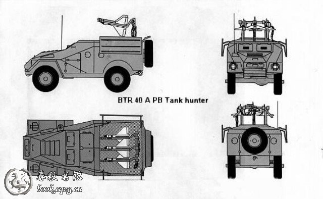 БТР-40賽格反坦克飛彈發射車