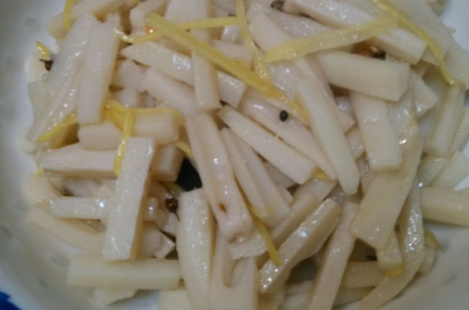 糖醋炒藕絲 糖醋炒藕絲