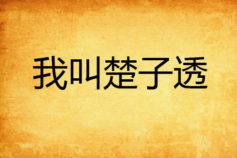 我叫楚子透 我叫楚子透