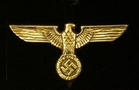 希特勒大檐帽黃金鷹徽