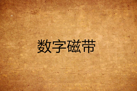 數字磁帶 數字磁帶